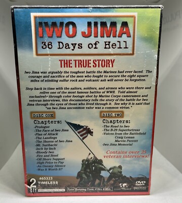 Iwo Jima: 36 Days Of Hell - DVD 2-Disc Set Timeless Media NR 2006
