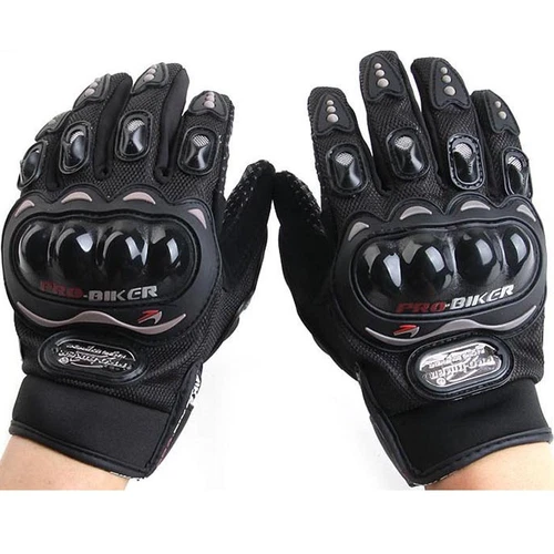 Summer Motorcycle Motorbike Motocross Motor Fiber Bike Racing Gloves Pro-Biker - Foto 2 de 12
