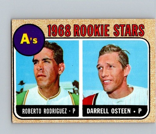 1968 Topps A's 1968 Rookie Stars #199 card