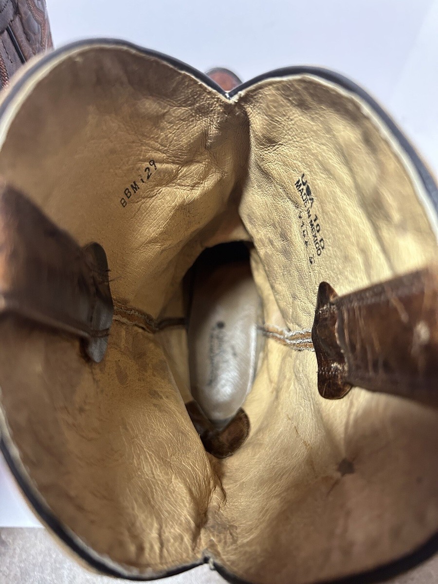 Brad Paisley Moonshine Spirit cowboy boots BBM129 Size 10D  display picture 3