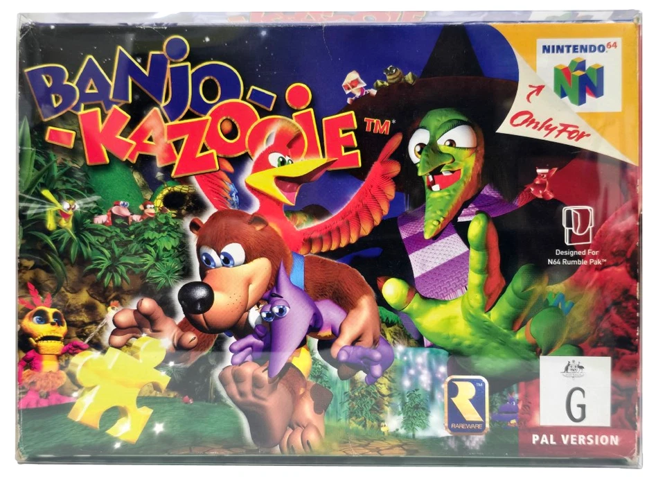 Banjo-Kazooie Nintendo 64 N64 Boxed PAL *Complete* #4 - Image 2 of 4