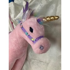 Dream Play Imagine Pink Riding Unicorn Costume Kids Halloween Fantasy Dress Up