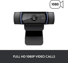 Logitech 920x HD Pro Webcam, Full HD 1080p/30fps