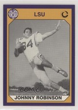 1990 Collegiate Collection LSU Tigers Johnny Robinson #175 HOF 0h1