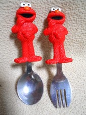 Sesame Street ELMO Spoon  Fork