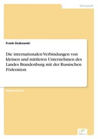 Die Internationalen Verbindungen Von Kleinen Und Mittleren Unternehmen Des...