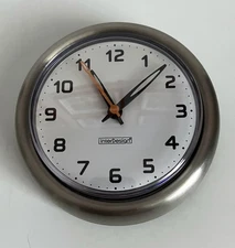 InterDesign Forma Suction Clock for Tile, Mirrors in Bathroom, Bedroom