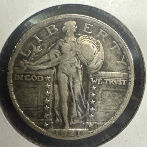 1921 Standing Liberty Silver Quarter Higher Grade