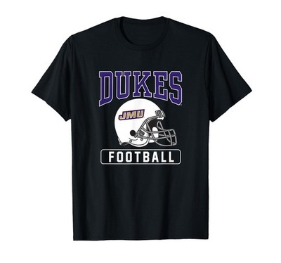Campus Lab James Madison University Jmu Dukes Football Helmet T-Shirt