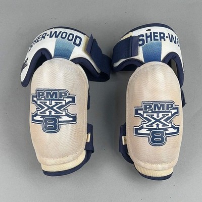 Sher-Wood PMP X 8 Junior Large Vintage Hockey Elbow Pads