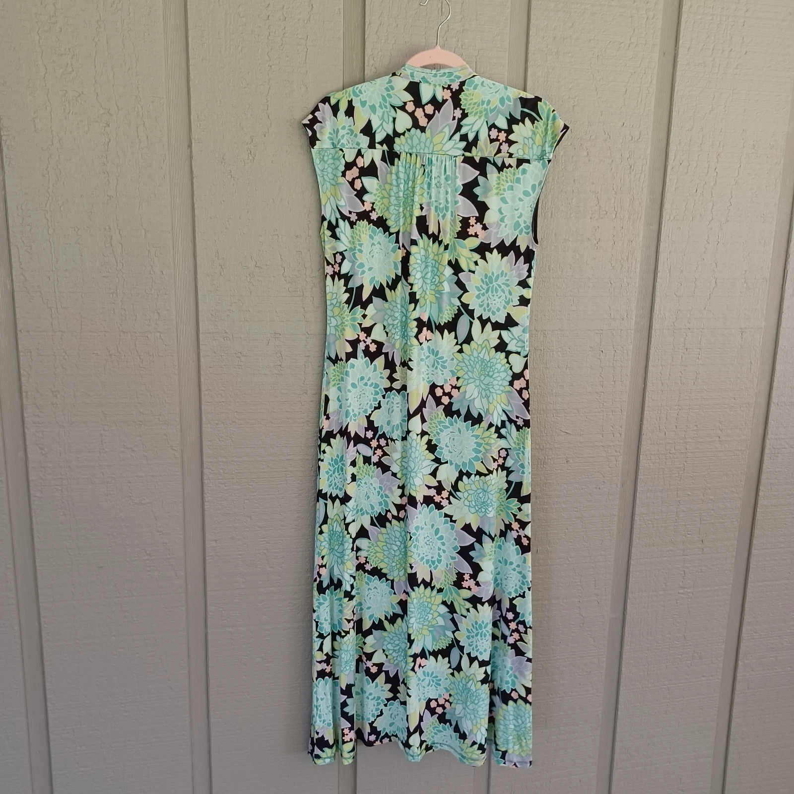 Abito Kate Spade Dahlia Bloom in maglia taglia M donna preppy floreale misto viscosa