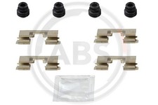 A.B.S. Zubehörsatz Scheibenbremsbelag 0115Q für FORD FIESTA 6 CB1 CCN Van Sport
