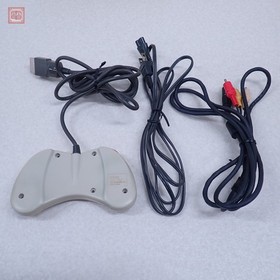 Sega Saturn Console HST-3220 Tested Working With Box Controller Cables Set