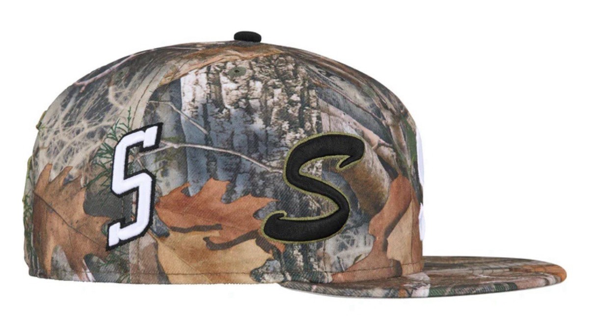 Supreme Multi S Logo New Era Fitted Hat Size 8 Camo Cap SS25 BRAND