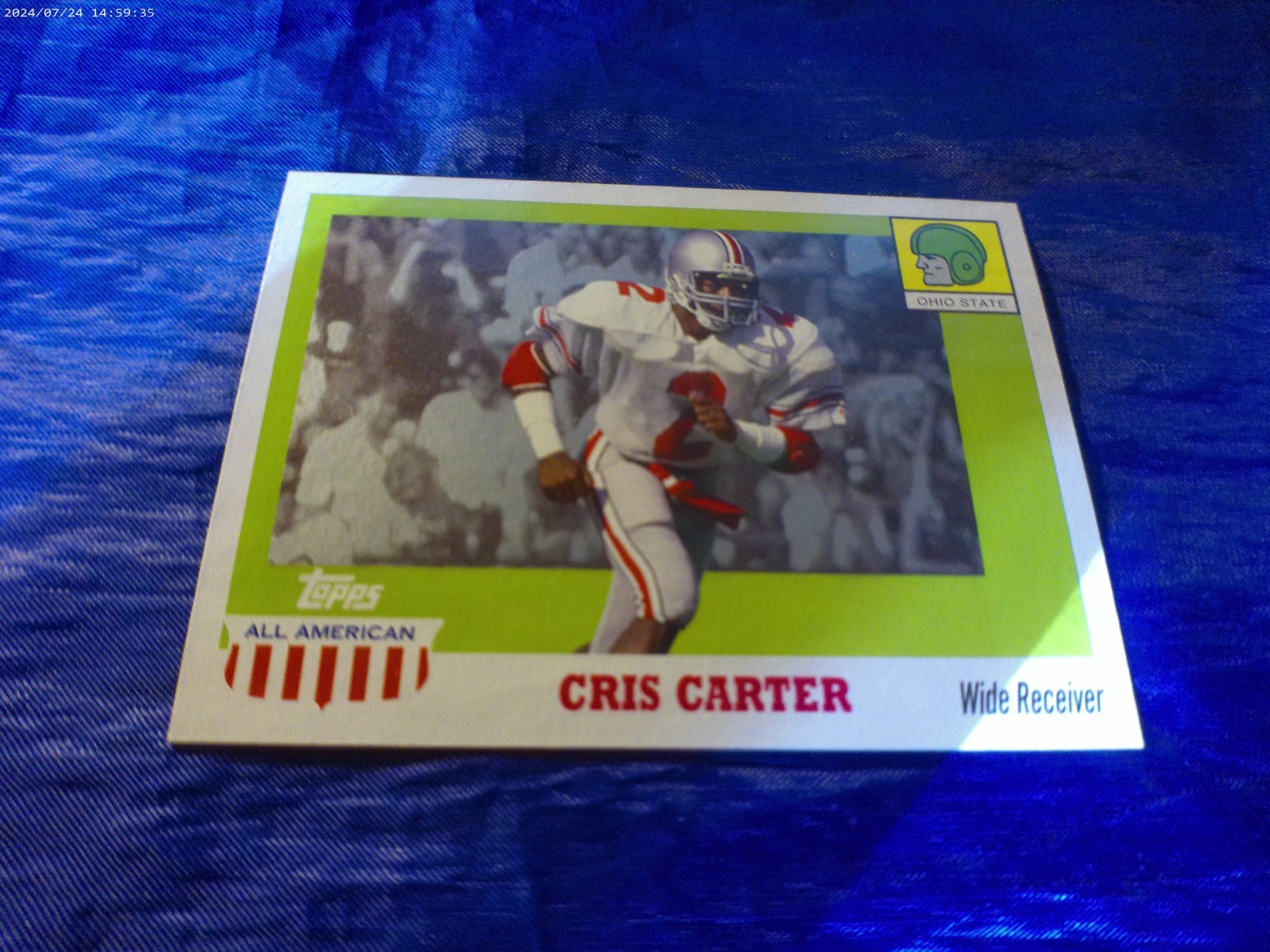 Cris Carter 2005 Topps All American card# 67
