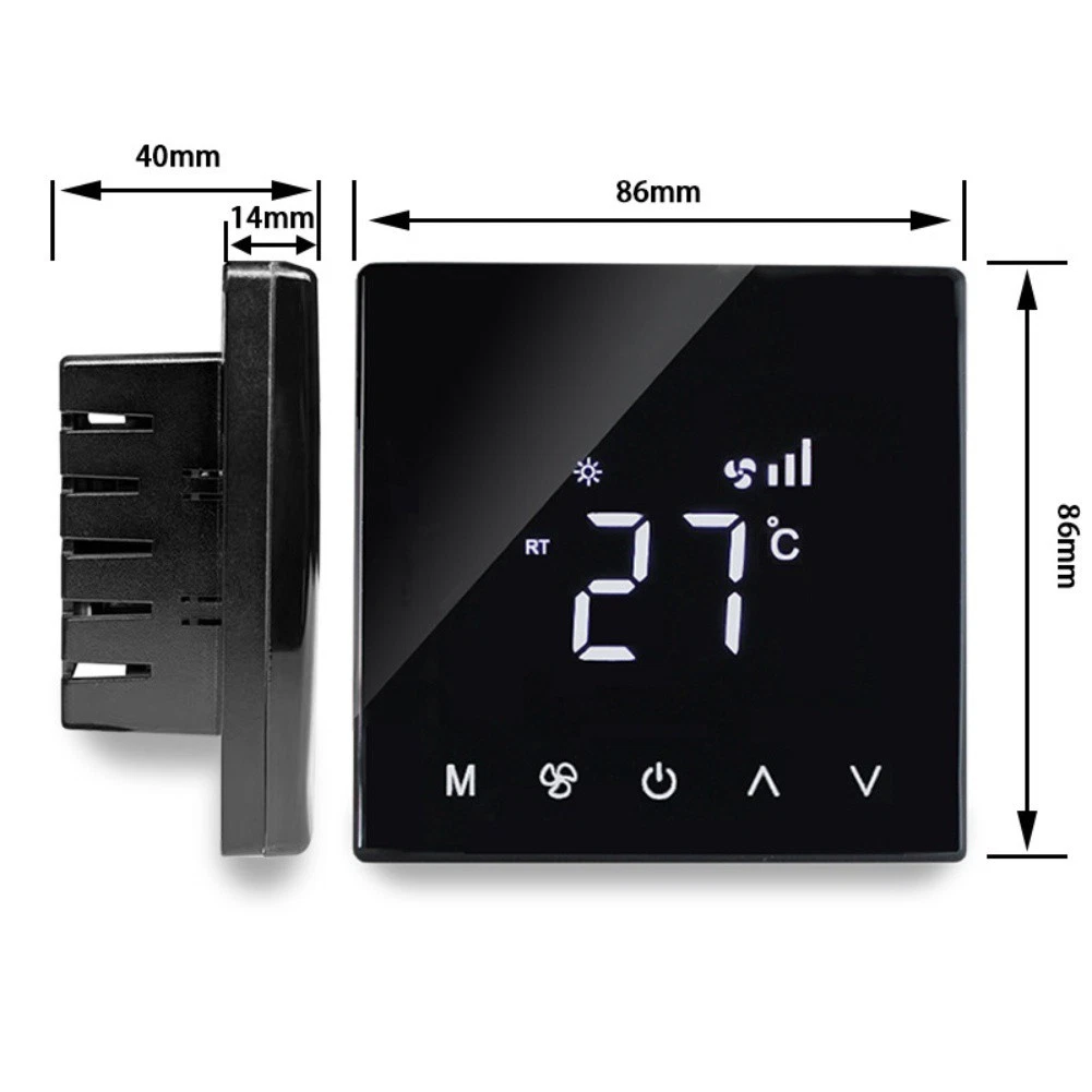 Smart thermostat home air conditioning home automation efficient operation