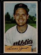 1954 Bowman Baseball #35 Eddie Joost, Low Filler Grade, Athletics