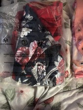 Mixed Clothing Job Lot Bundle - Assorted Garments in Polybags (Red/Black/White)