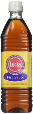 Lucky Brand Thai Fish Sauce (1) 23 Fl Oz (Pack of 1) 