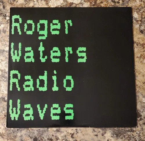 Roger Waters Radio Waves Record LP Vinyl Pink Floyd VG+ 1987 12"
