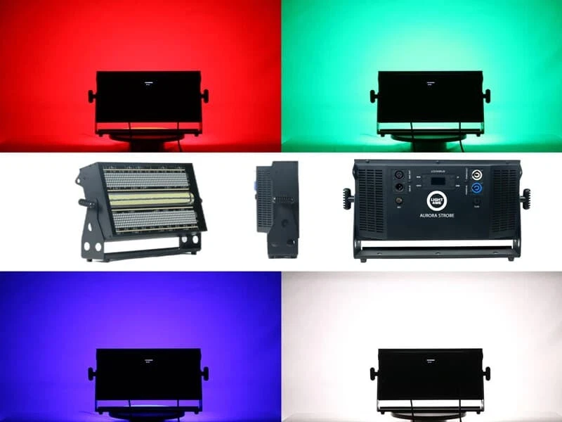 LIGHT4ME AURORA STROBE Stroboskop Effektlicht LED 560x1W CW/A + 600x0.2W RGB - Bild 3 von 4