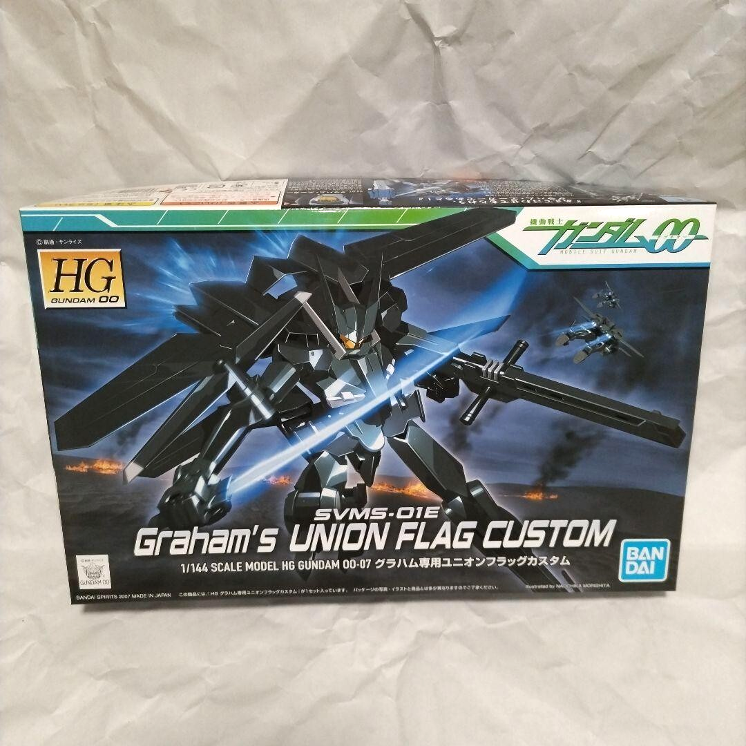 1/144 HG SVMS-01E Graham Union Flag Custom Mobile Suit Gundam 00