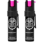 2 Police Magnum pepper spray .75oz HP pocket clip defense security protection
