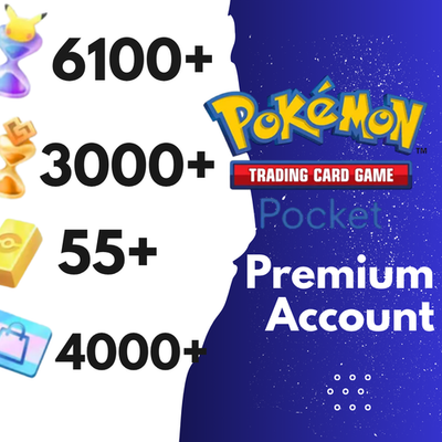 INSTANT] Pokemon TCG Pocket Global Account 6100+ Hourglass 55+ Gold Bar |  eBay