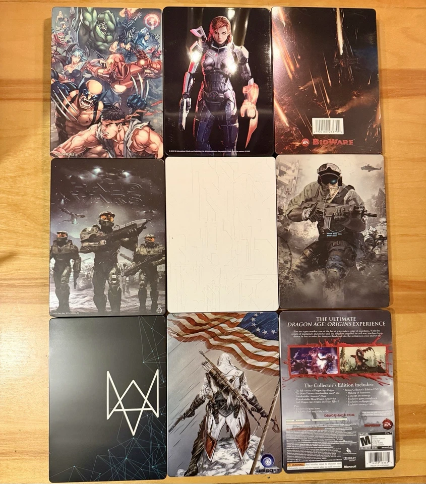 Lot of 9 Xbox 360 Video Game Collector's Editions Steelbooks *EMPTY NO GAMES* - Image 3 of 3