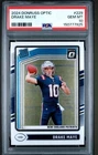 2024 PSA 10 Drake Maye Panini Donruss Optic - Rated Rookie Drake Maye #229 (RC)
