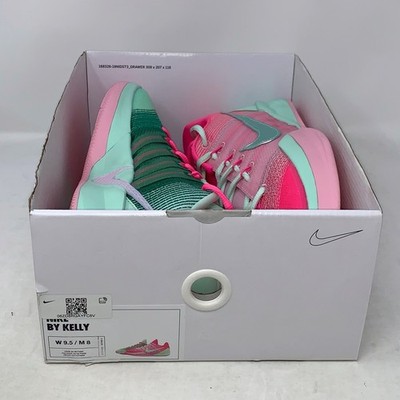 Nike Sabrina 3 'What The?' Mint Green Pink Sneakers, Size 9.5