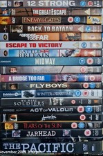 DVD Bundle / Joblot (18 War Movies in Total)