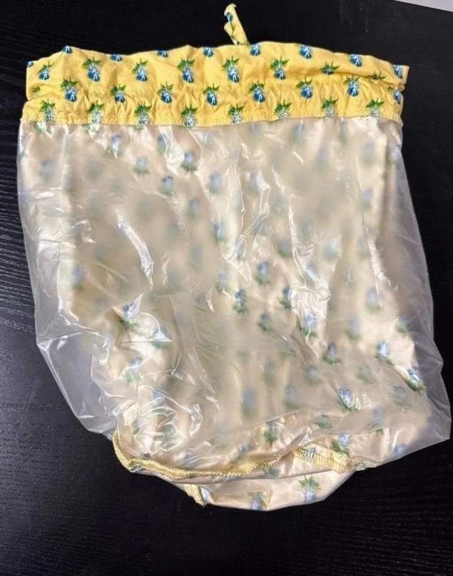 Bolso húmedo vintage Vera Bradley amarillo con cordón Foto 2 de 4