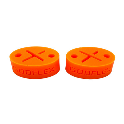 Godflex R52 R53 R56 Uprated Exhaust Hanger Bushes MINI Cooper S - ORANGE
