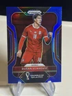 2022 Panini Prizm FIFA World Cup Qatar Soccer Prizms Blue Dusan Vlahovic #255