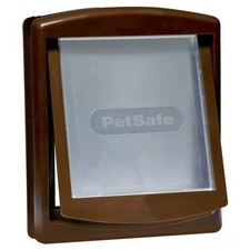 Staywell&reg; Original 2-Weg Haustiert&uuml;re mittel braun Freilauft&uuml;r Katzenklappe Hund