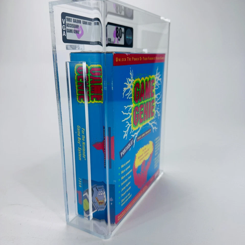 Game Genie by Galoob for Game Boy (Nintendo, 1992) VTG NEW Sealed VGA NM 80+ - Image 3 of 4