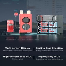 Daly Smart BT BMS 4S-16S 12V-48V 40A-500A Li-ion LiFePo4 BMS 15A Parallel Module