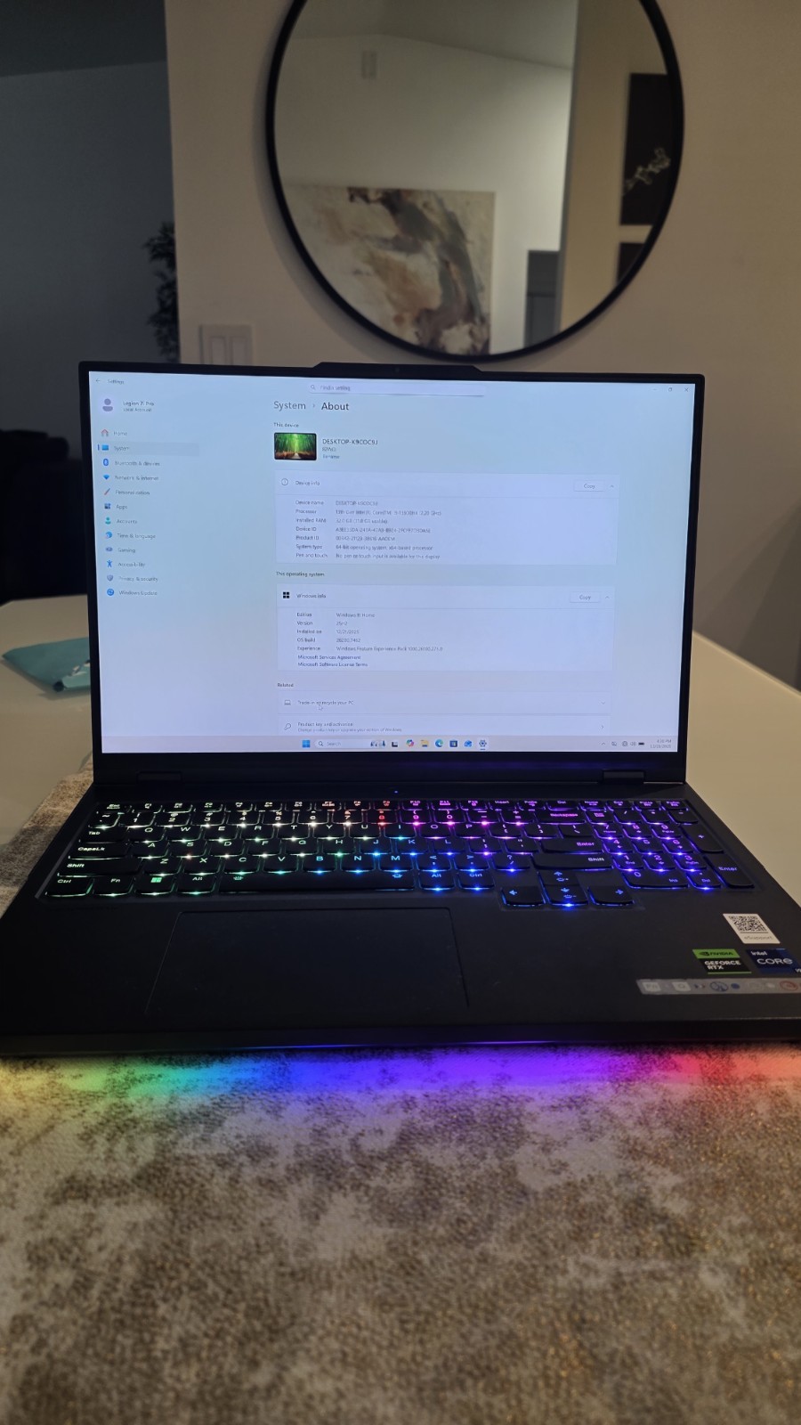 Lenovo Legion Pro 7i 16