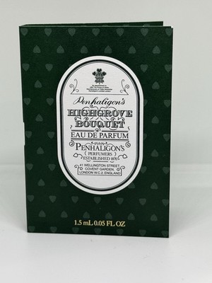 Penhaligon HIGHGROVE BOUQUET edp .05oz Trial Spray Vial NEW
