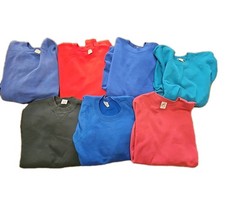Wholesale Vtg Lot 7 Blank Sweatshirt Bundle Plain Adult XL Made in USA