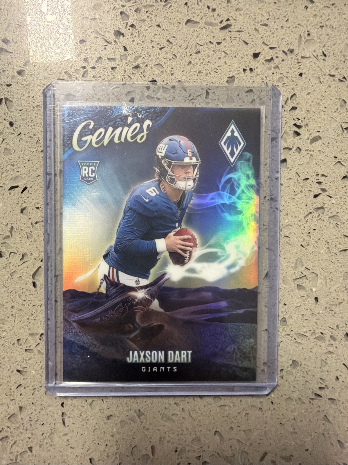 2025 Phoenix Jaxson Dart Genies SSP CASE HIT!! RC No. 19 New York Giants