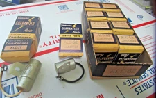 10 VINTAGE NOS GUARANTEED PARTS CONDENSERS 9-ALC-62 CONDENSERS & 1-ALC-57