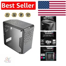 MasterBox Q300L Micro-ATX PC Case – Compact mATX Computer Case with Magnetic ...