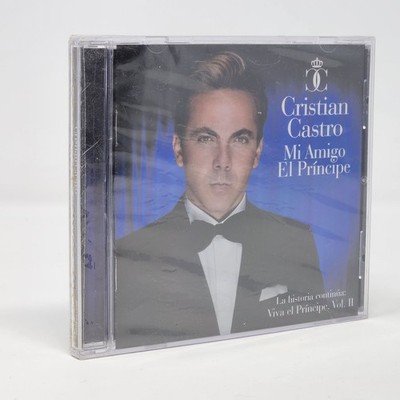 Cristian Castro Mi Amigo El Principe CD 2011 Latin Pop Tribute Sealed NEW 