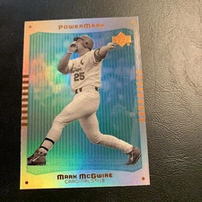 Mark McGwire Mc8 Power mark 2000 upper deck St. Louis Cardinals￼