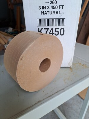 1 ROLL Central K7450g Carton Tape Natural 3 In. X 450 Ft