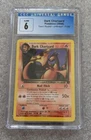 Dark Charizard NonHolo 21/82 Team Rocket Unlimited CGC 6 EX/NM Pokemon - PSA BGS