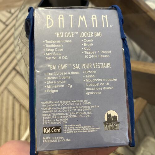 Batman’s Batcave Locker Bag 1995 Neu - Bild 3 von 6