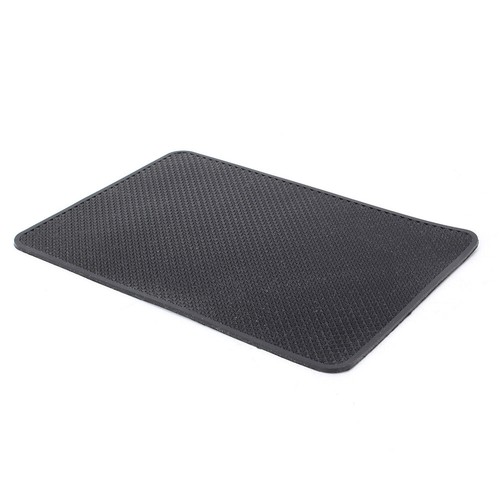 Car Anti-Slip Dashboard Sticky Pad PU Mat For Phone Black No-Required Adhesive - Photo 4 sur 8